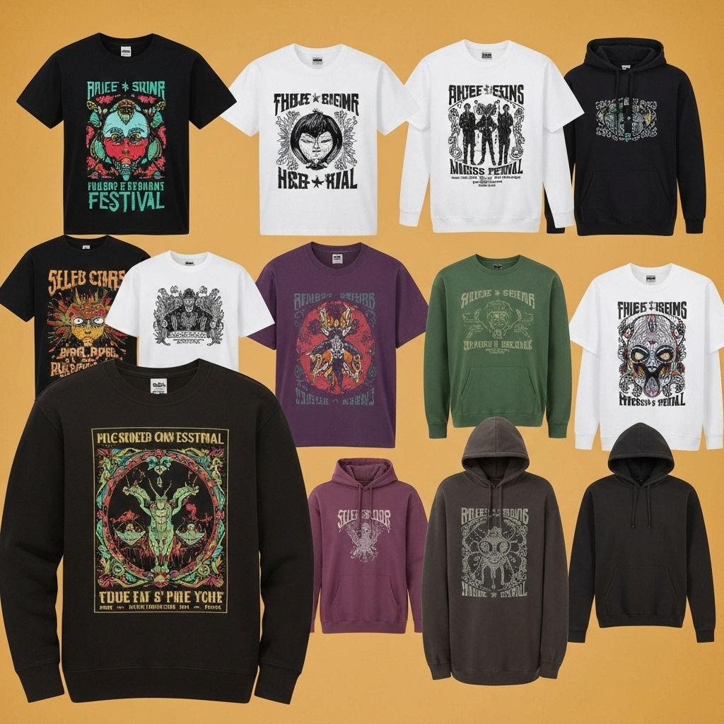 Music Festival Merchandise